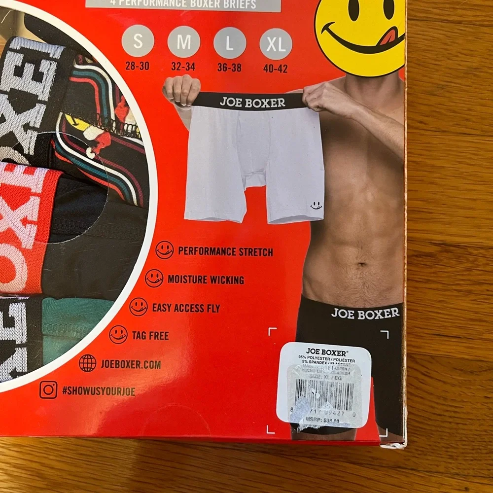 Joe Boxer although these
